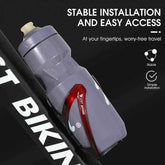 ✨ Ultra-Light Rainbow Water Bottle Holder – Keep Your Little Cyclist Hydrated in Style! 🚴♂️🌈 - ThiGui